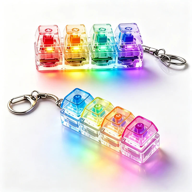 Paw Press RGB Keychain