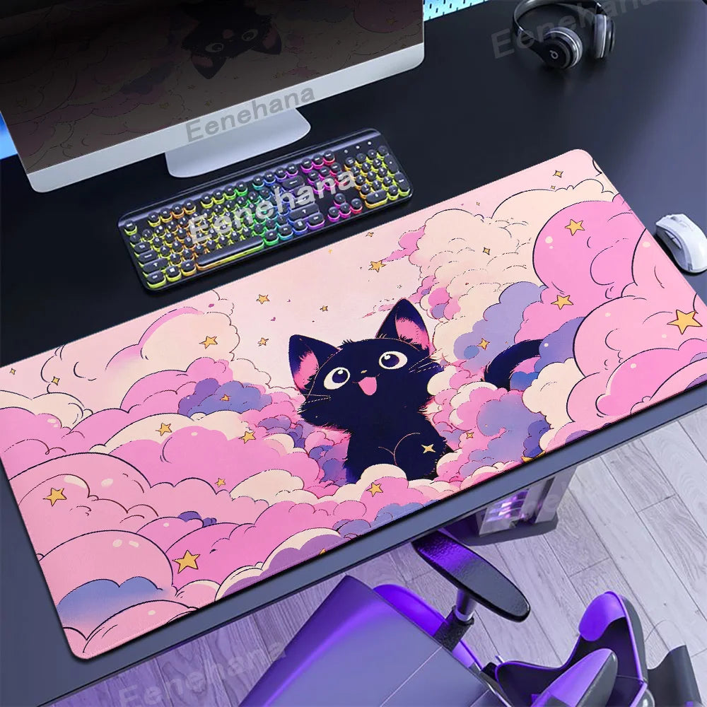 Cloud Cat Desk Mat