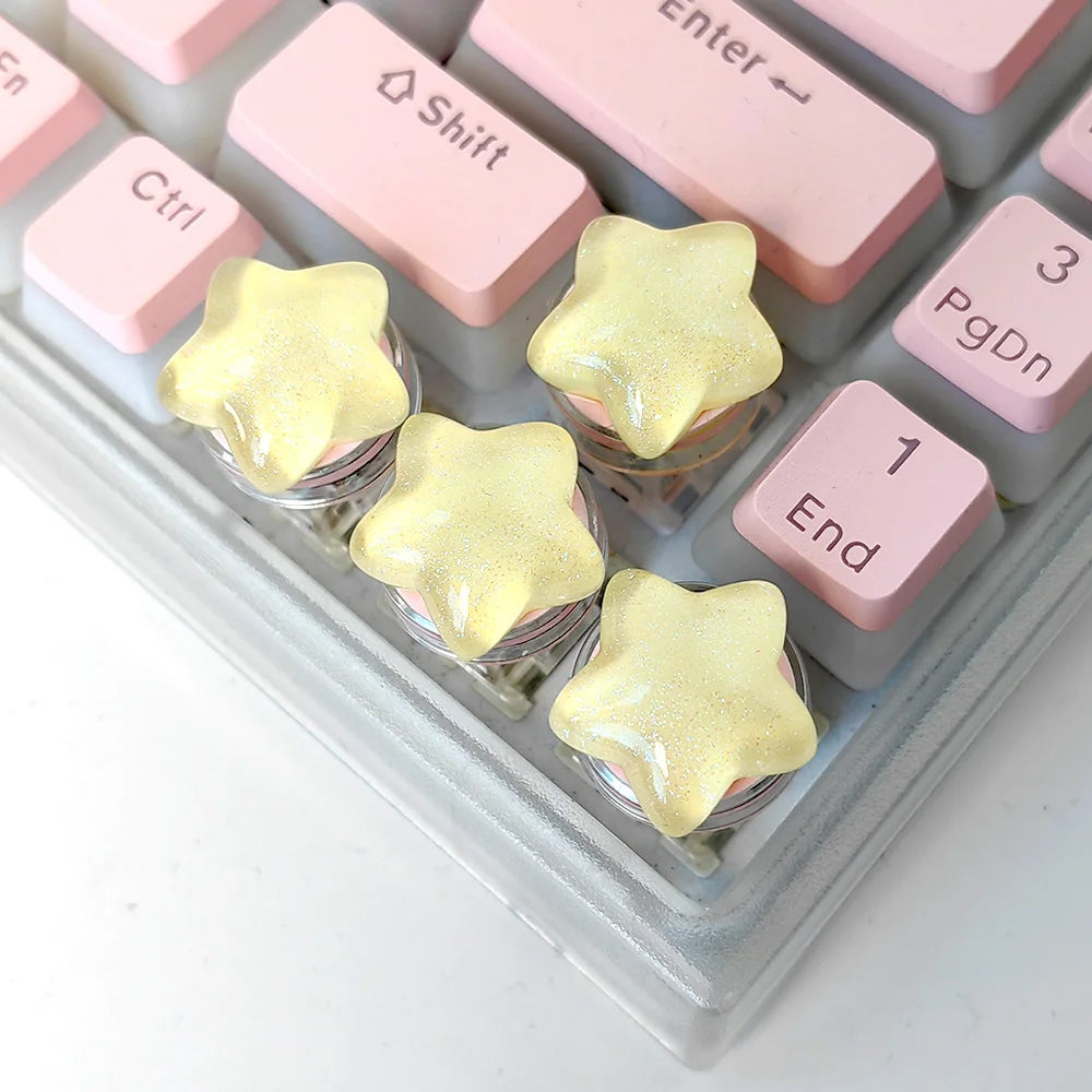 Cat Paw Keycaps for Mechanical Keyboards – 4-Piece Set