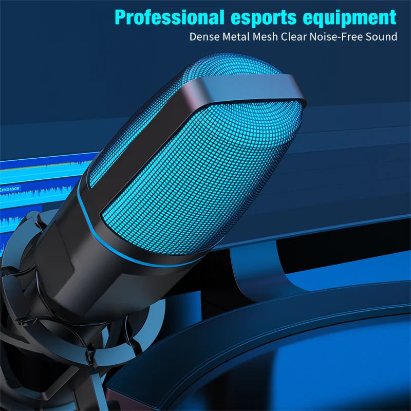 GlowCast RGB USB Microphone