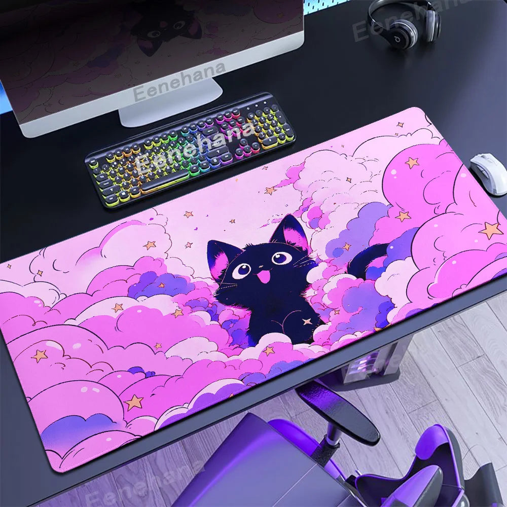 Cloud Cat Desk Mat