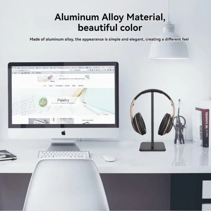 Arc Aluminum Headset Stand