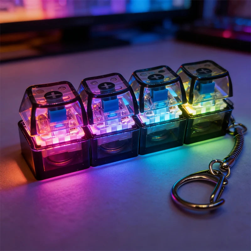 Paw Press RGB Keychain
