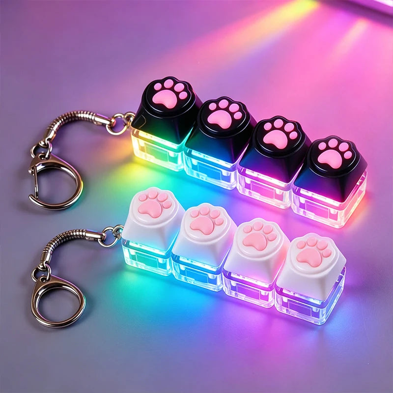 Paw Press RGB Keychain