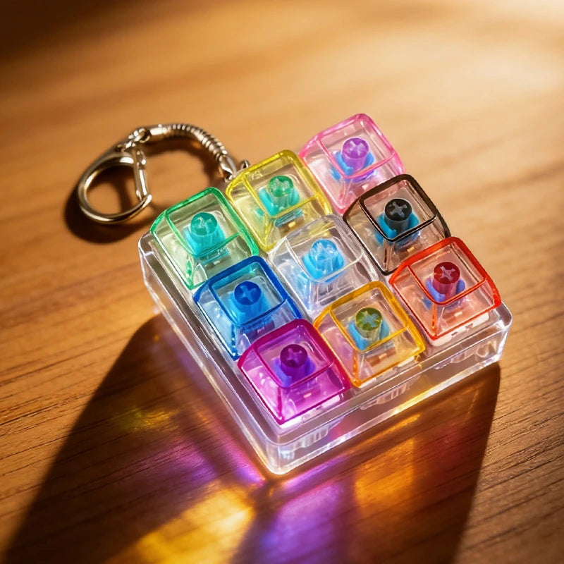 Paw Press RGB Keychain