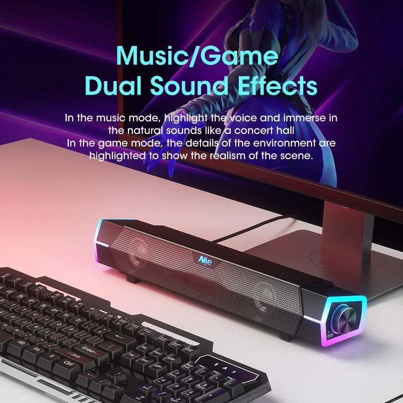 PulseBar RGB Desk Speaker