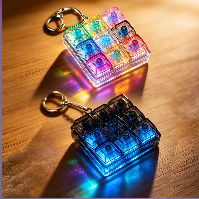 Paw Press RGB Keychain