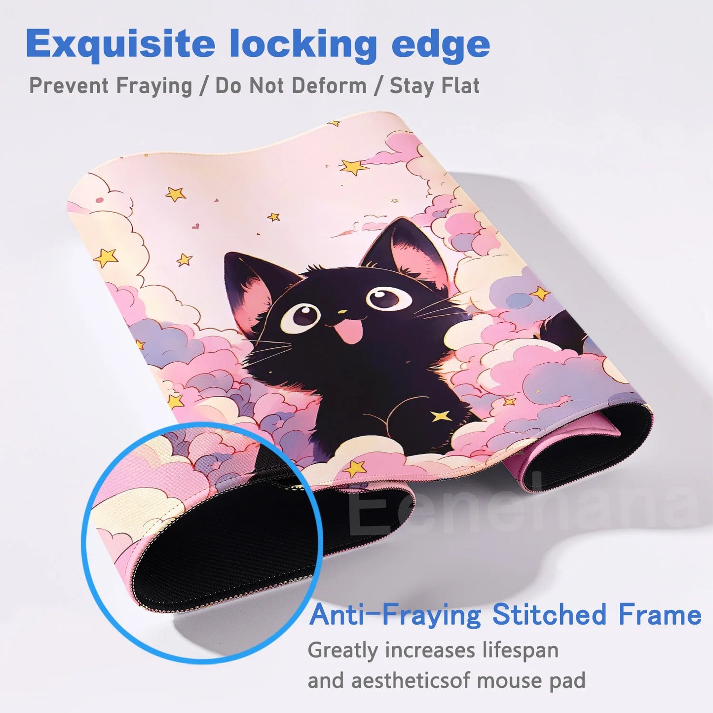 Cloud Cat Desk Mat