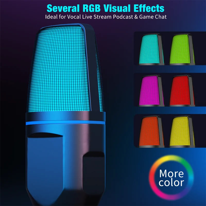 GlowCast RGB USB Microphone