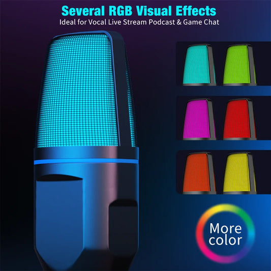 GlowCast RGB USB Microphone