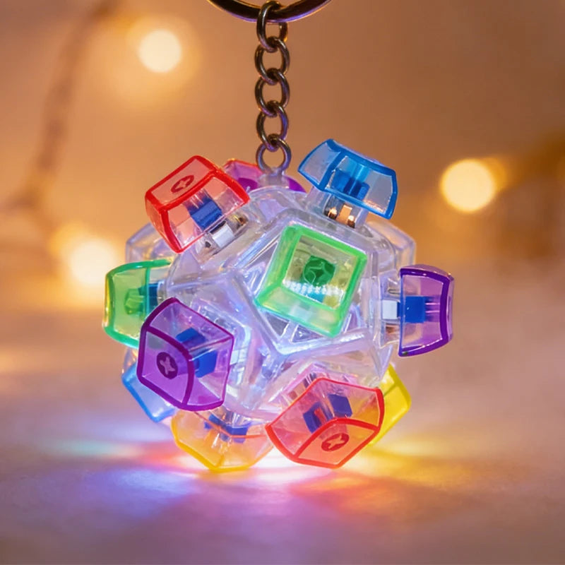 Paw Press RGB Keychain