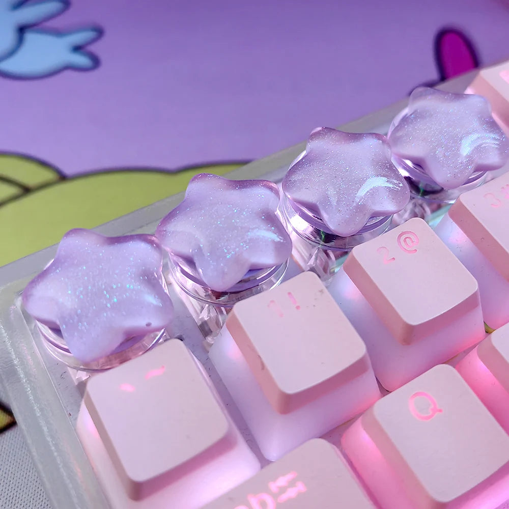 Cat Paw Keycaps for Mechanical Keyboards – 4-Piece Set