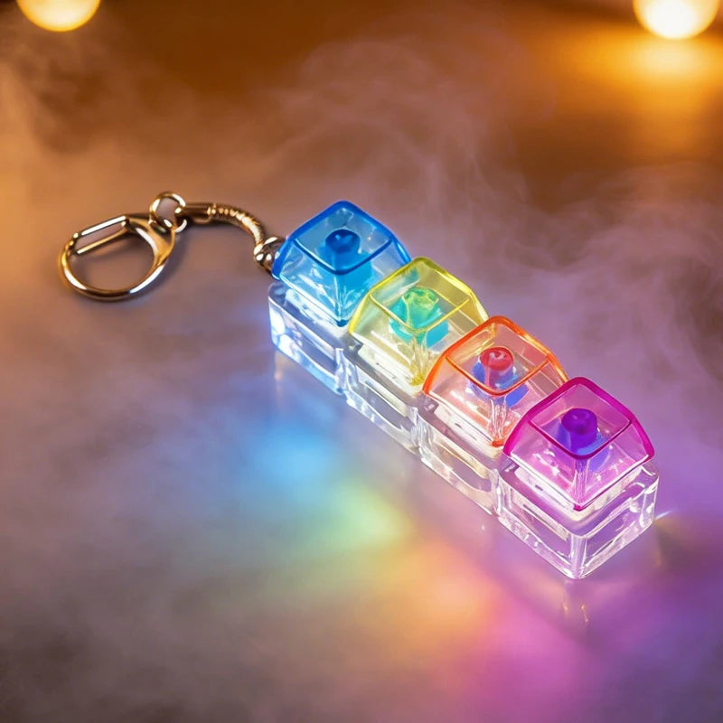 Paw Press RGB Keychain