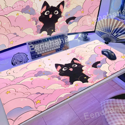 Cloud Cat Desk Mat