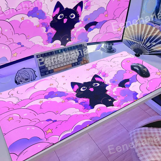 Cloud Cat Desk Mat