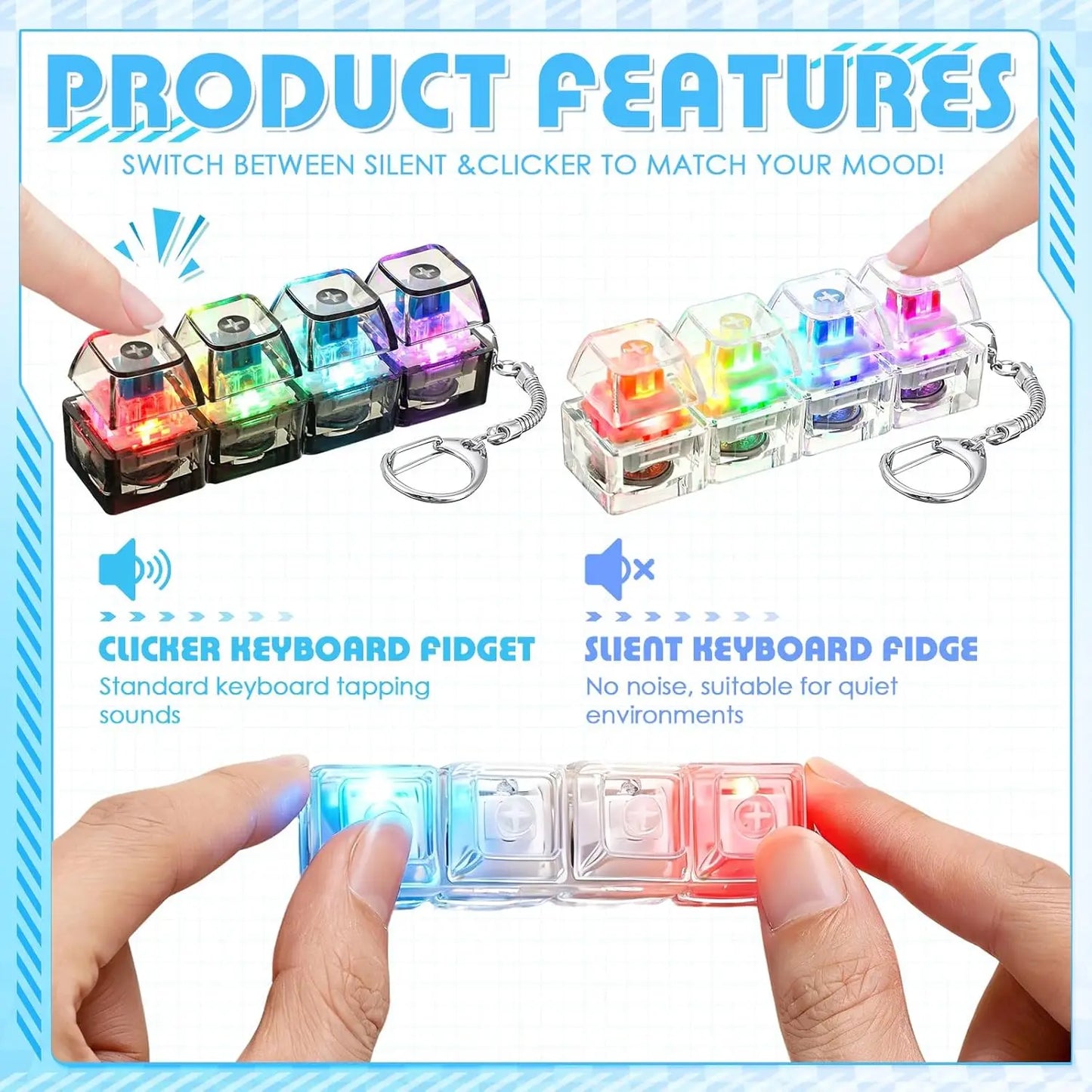 Paw Press RGB Keychain
